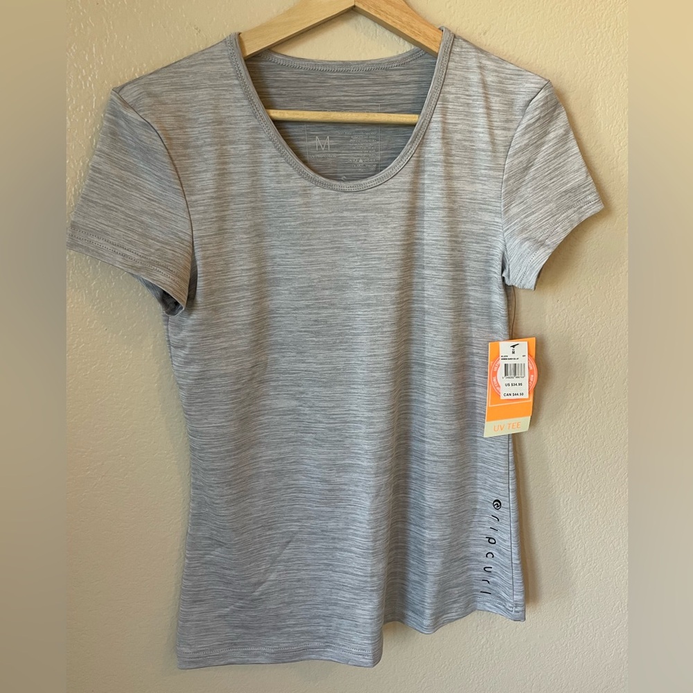 Rip Curl NWT women’s gray UV shirt
